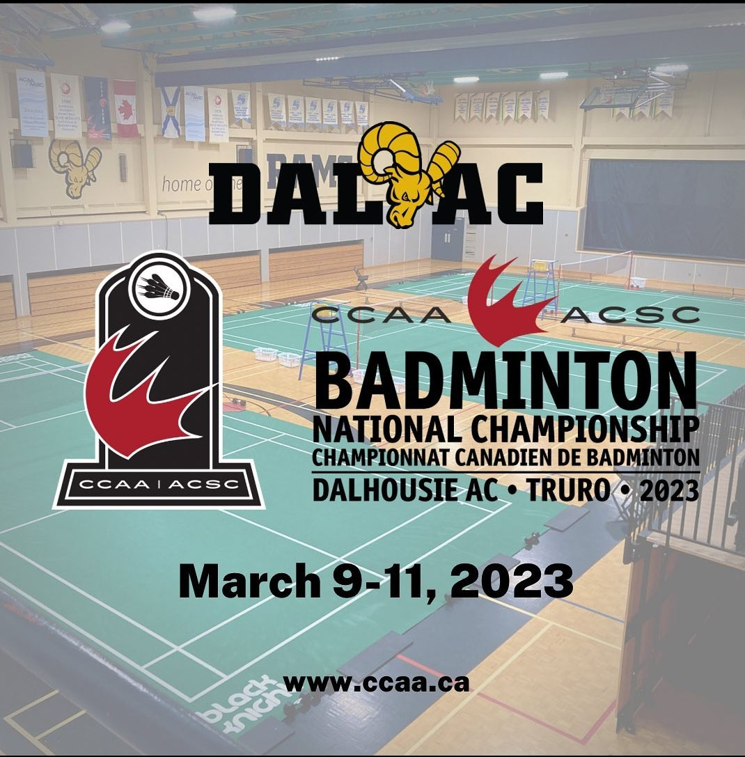 Featured image for “Legge Health Clinic is the Host Therapy Team for the 2023 CCAA Badminton Nationals Championships”